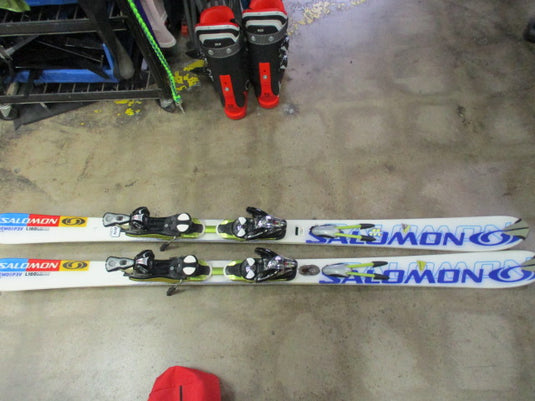 Used Salomon 160CM Pilot Skis With Salomon Bindings