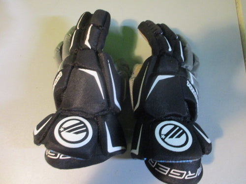 Used Maverick Charger Youth Lacrosse Gloves Black Size Extra Small