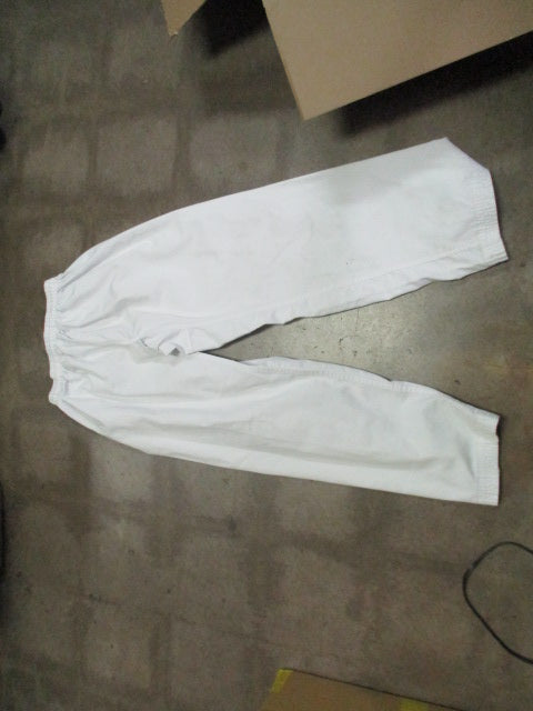 Used White Karate Pants Size 4