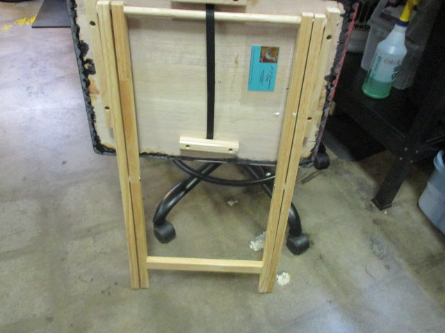 Load image into Gallery viewer, New Custom Made Epoxy Raiders Wood Folding Table 19&quot;x15&quot; x26.5&quot; Tall
