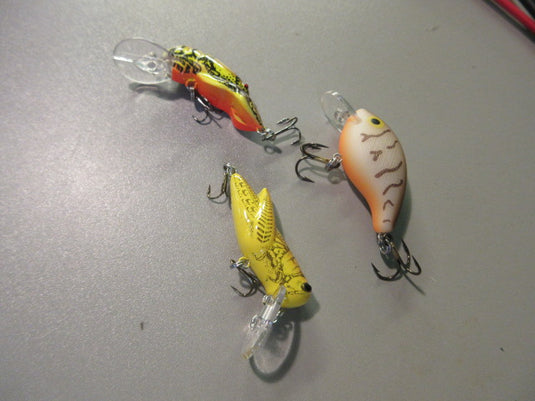 Used 3-Piece Fishing Lure Set