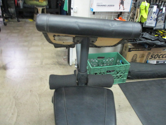 Load image into Gallery viewer, Used Marcy Diamond Elite Multi-Purpose Bench w/ Leg Curl Attachment Pin Missing
