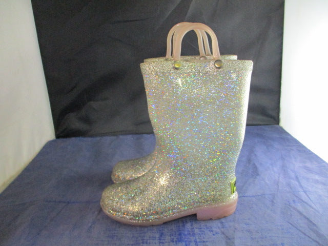 Load image into Gallery viewer, Used Western Chief Light Up Rain Boots Youth Size 8 - no insoles
