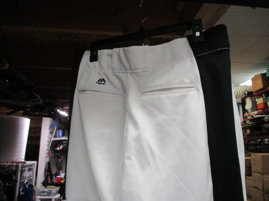 Used Majestic Open Bottom Size Large Baseball Pants