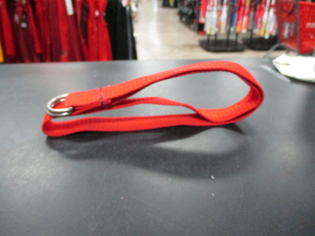 Load image into Gallery viewer, Simple Red Web 37 1/2&quot; Football Belt
