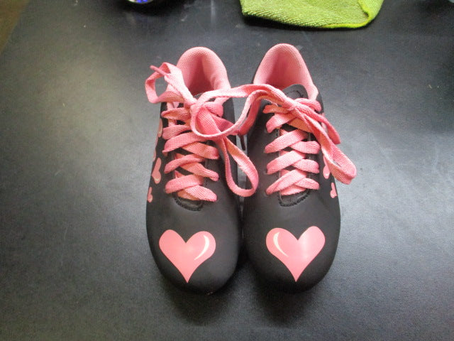 Load image into Gallery viewer, Trax Pink &amp; Black Soccer Cleats Youth Size 9.5
