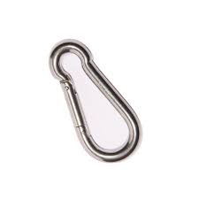 6mm  Chromed Cable Hook Carabiner