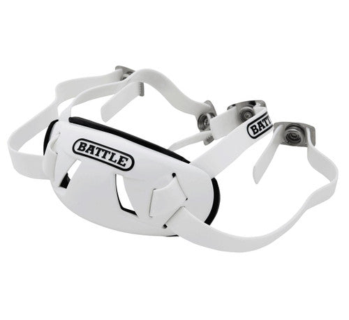 New Battle Chin Strap-White - Youth