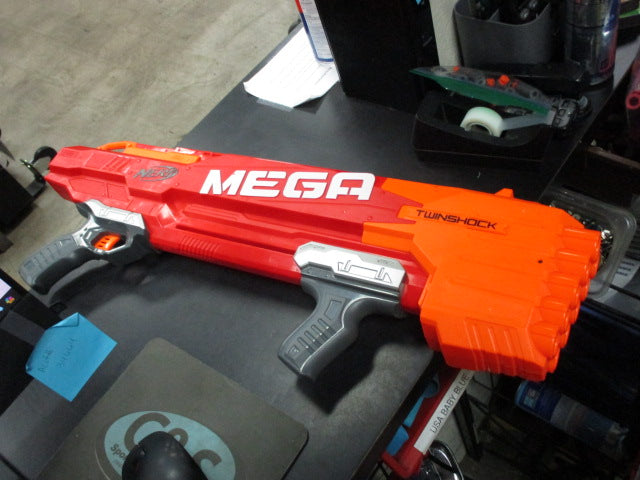 Load image into Gallery viewer, Used Nerf Mega TwinShock Nerf Gun
