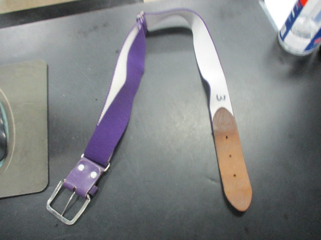 Load image into Gallery viewer, Used Adams Adult Purple Baseball Belt
