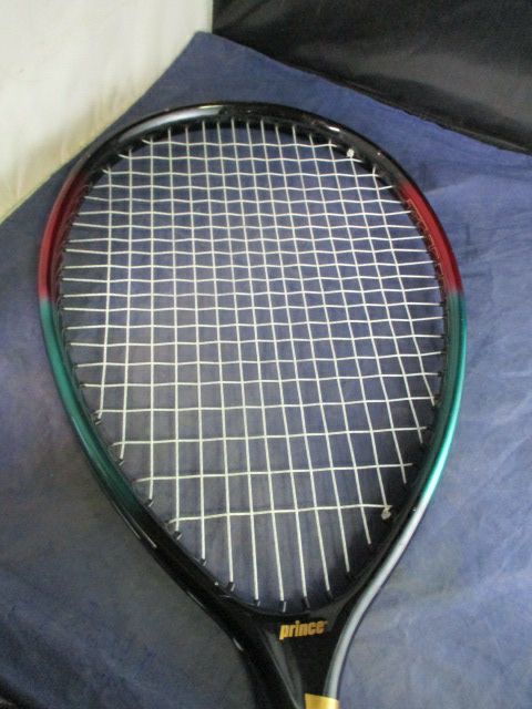 Load image into Gallery viewer, Used Prince LongBody Thunder Power Drive 900 29&quot; Tennis Racquet-small chips
