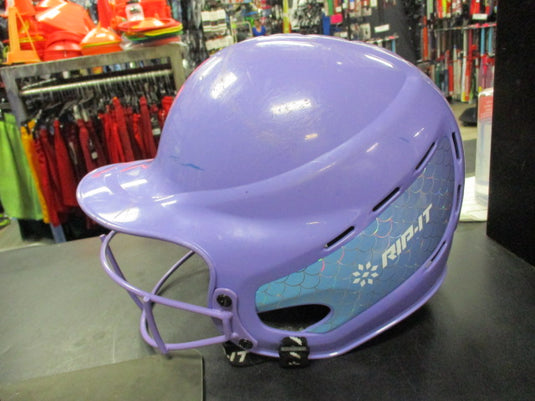 Used Rip-It Size  6 - 6 7/8 Batting Helmet