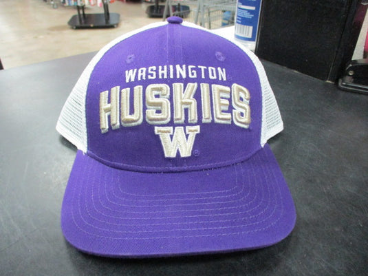 Used Captivating Washington Huskies Purple Snapback Hat