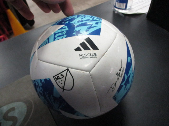 Load image into Gallery viewer, Used Adidas MLS Club Size 3 Soccer Ball
