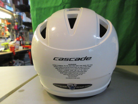 Used Cascade CS Lacrosse Helmet Size Youth