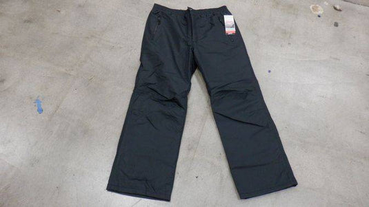 New Sportcaster Men's Classic Pull-On Black Snow Pants Adult Size 2XL