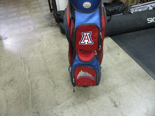 Used Team Sport Arizona Wildcats Golf Stand Bag