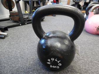 Apollo Athletics 24 KG (53 lbs) Cast Iron Kettlebell