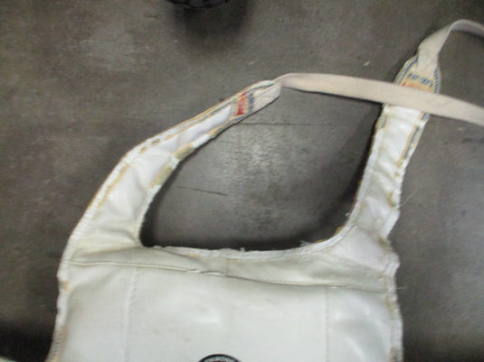 Used World Taekwondo Center Chest Protector - heavily worn