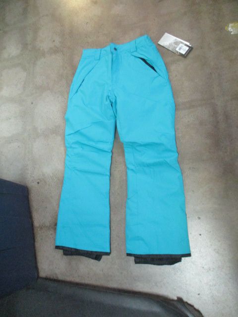 New WFS Sportcaster Classic Pull-On Snow Pants Women's Adult Size Medium - Teal