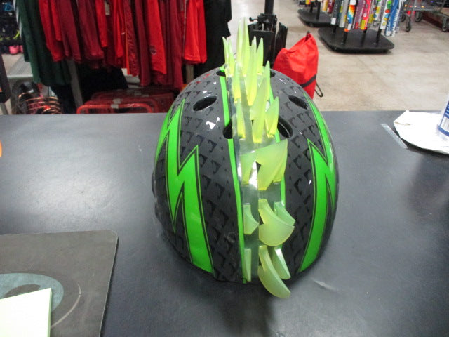 Load image into Gallery viewer, Used Bike Helmet with Spikes Size Small
