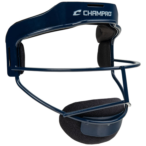 New Champro Sentry Fielder's Face Mask - Navy - Youth