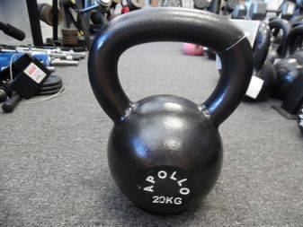 Apollo Athletics 20 KG (44 lbs) Cast Iron Kettlebell