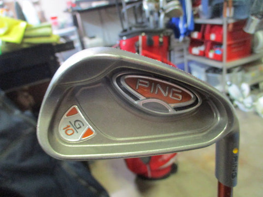 Used Ping G 10 Yellow Dot RH 7 Iron regular Flex