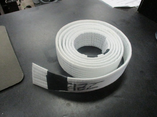 Used White Karate Belt