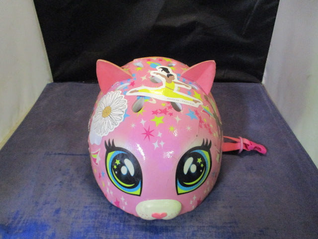 Load image into Gallery viewer, Used Raskullz Cat Bicycle Helmet Youth Size XS - cracking plastic
