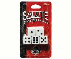 New Salute! Player's Dice - 5 Pack