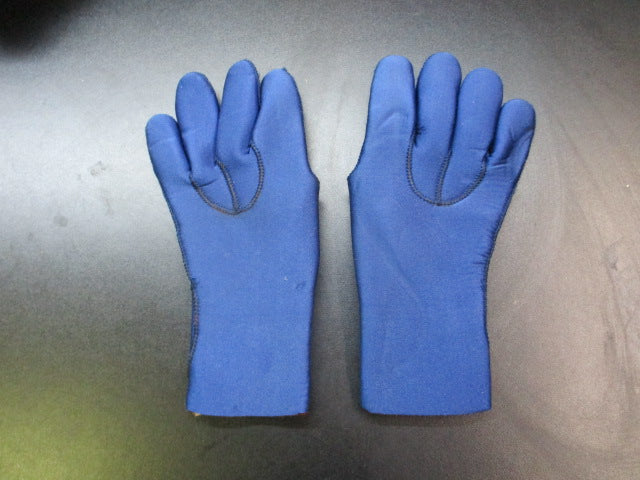 Load image into Gallery viewer, Used Blue Neoprene Scuba Dive Gloves Size S
