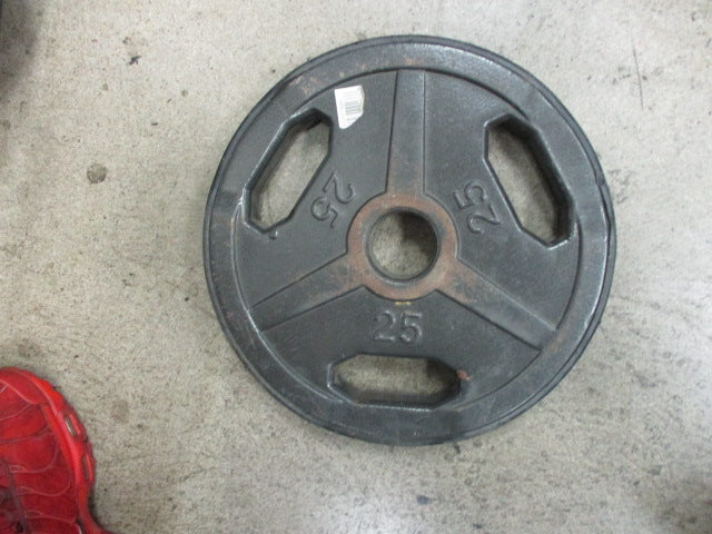 Load image into Gallery viewer, Used Olympic 25LB Weight Plate
