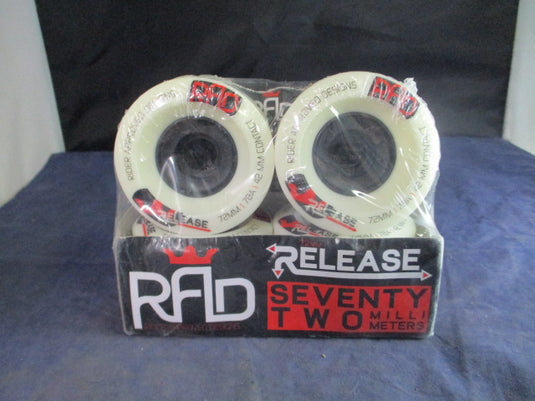 RAD Release 72mm 78a Longboard Wheels