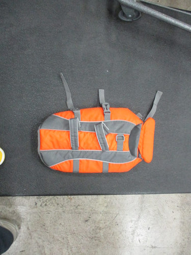 Used Orange Dog Life Vest