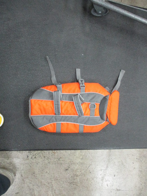 Load image into Gallery viewer, Used Orange Dog Life Vest
