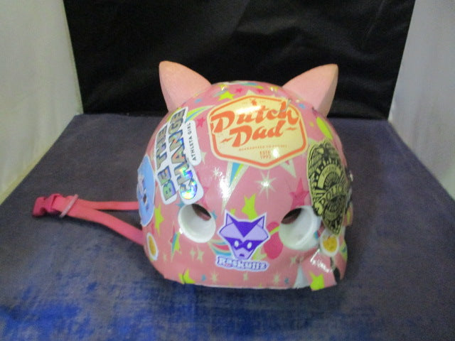 Load image into Gallery viewer, Used Raskullz Cat Bicycle Helmet Youth Size XS - cracking plastic
