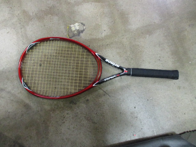 Load image into Gallery viewer, Used Prince Shark DB 27.5&quot; Tennis Racquet (String Turning Yellow)
