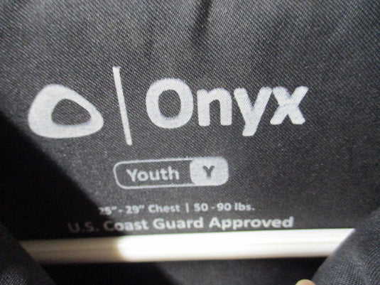 Used Onyx Kids Lifejacket Size Youth 50-90lbs