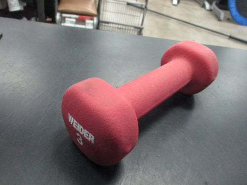 Used Weider 3 LB Neoprene Dumbbell