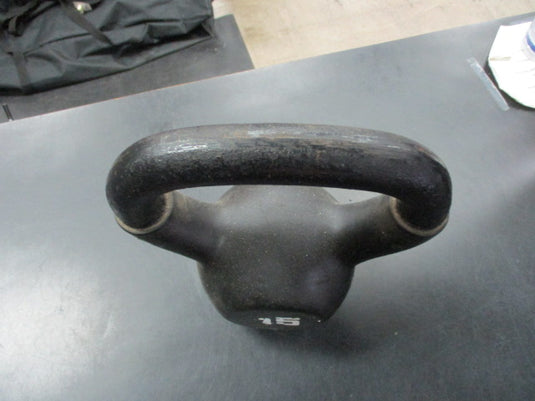 Used 15 LB Neoprene Kettlebell