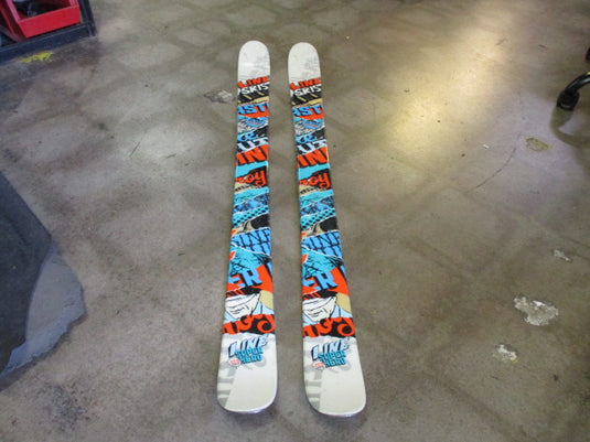 Used 2012 Line Super Hero Skis 123cm Downhill Skis