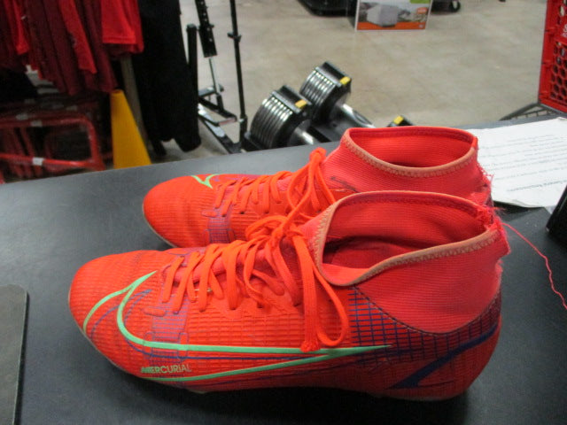 Load image into Gallery viewer, Used Nike Mercurial Soccer Cleats Size 6.5 (Left Heel Cut)
