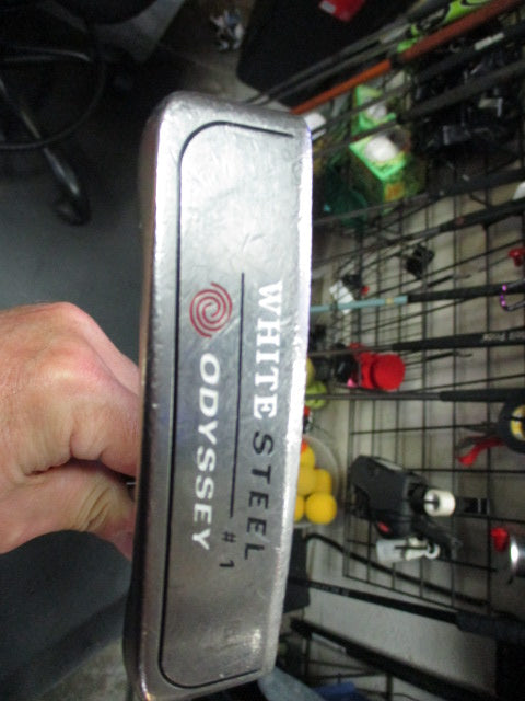 Load image into Gallery viewer, Used Odyssey White Steel #1 RH 35&quot; Putter
