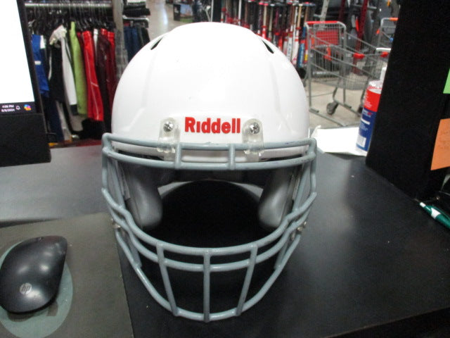 Load image into Gallery viewer, Used 2022 Riddell Speed Classic Youth Large White Football Helmet
