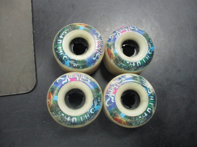 Load image into Gallery viewer, Used Skunk Goo Balls Skateboard Wheel Set - 4 Wheels
