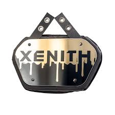 New Xenith Elite Back Plate - Gold Drip - Hardware Behind Counter