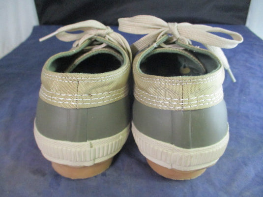 Used London Fog Women's Rubber Waterproof Duck Sneaker Shoes Green Size 7