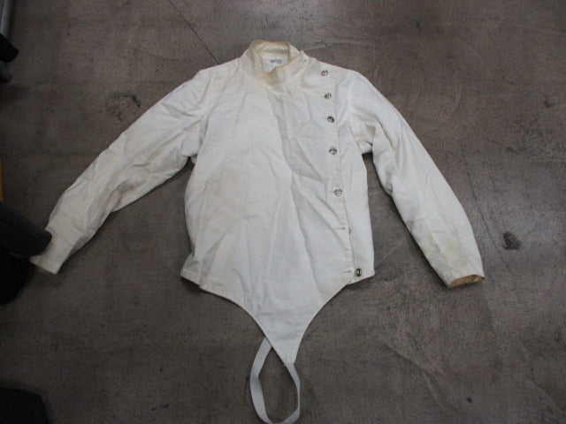 Load image into Gallery viewer, Used Santelli Fencing White Jacket Size 48
