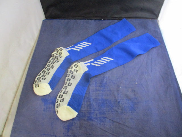 Load image into Gallery viewer, New Royal Blue Grip Soccer Socks Size 6 - 8.5
